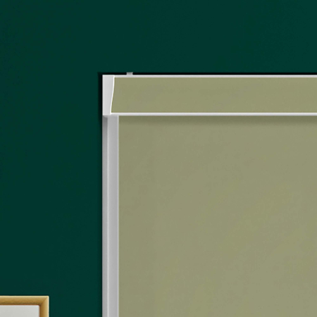 Luxe Green Pelmet Roller Blinds Product Detail