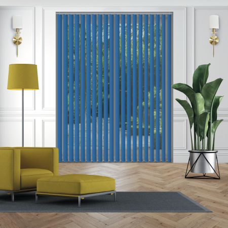 Luxe Marina Vertical Blinds Open