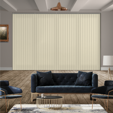 Luxe Vanilla Vertical Blinds