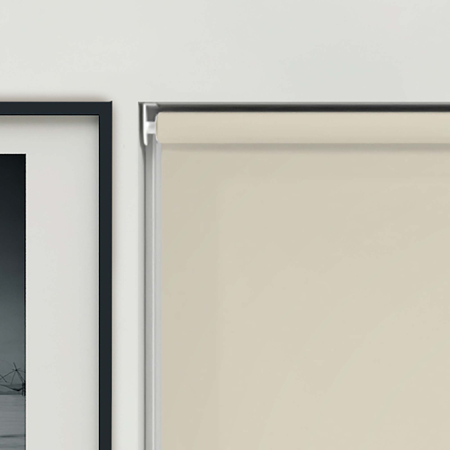 Luxe Vanilla Cordless Roller Blinds Product Detail