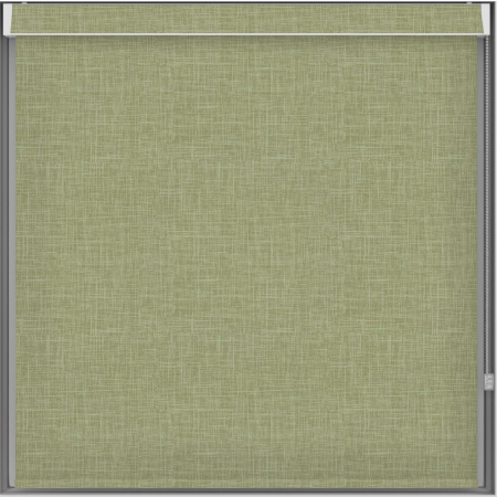 Lyra Green Pelmet Roller Blind Cropped Image