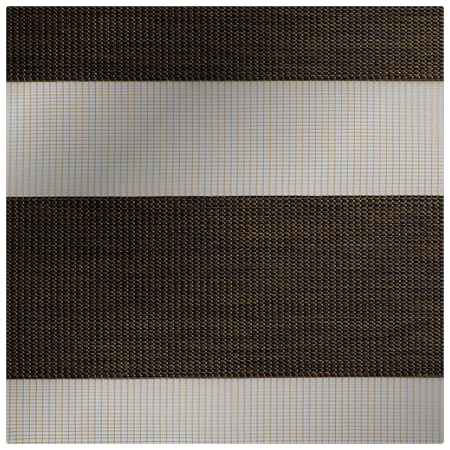 Marcy Coffee Day and Night Blind Fabric Scan