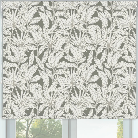 Maui Slate No Drill Roller Blinds Frame