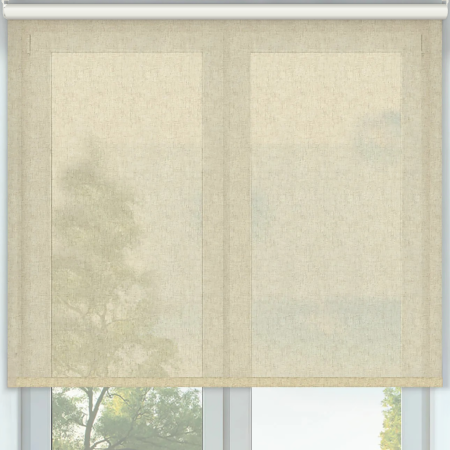 Meda Linen Cordless Roller Blinds Frame