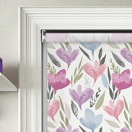 Melia Blush Roller Blinds Product Detail