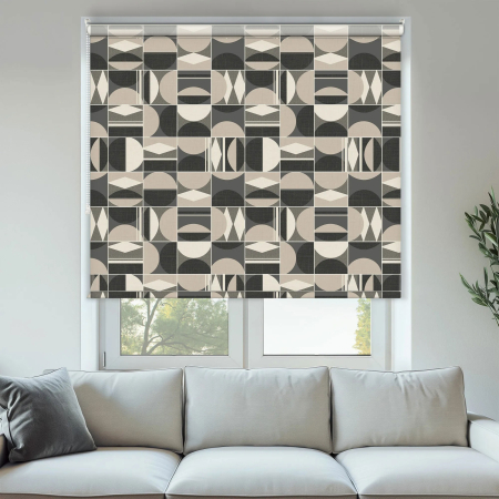 Mercer Black Roller Blinds