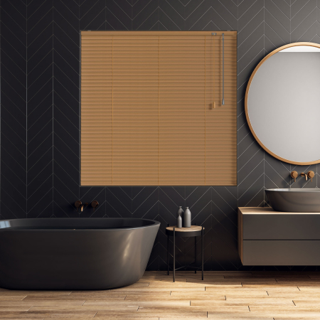 Mid Oak Venetian Blinds