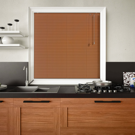 Mid Wood Venetian Blinds