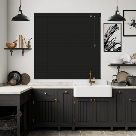 Midnight Onyx Venetian Blinds