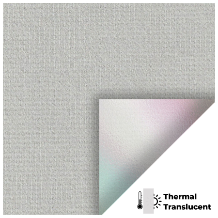 Mirage Solar Silver Pelmet Roller Blinds Scan