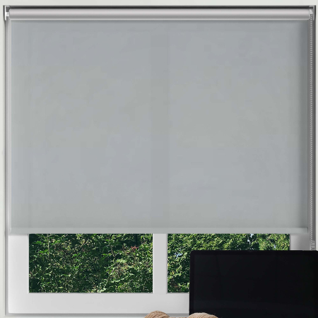 Mirage Solar Silver Roller Blinds Frame
