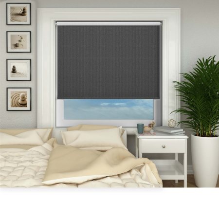 Montana Graphite Cordless Roller Blinds