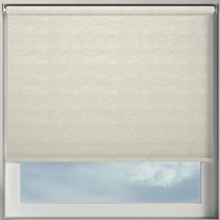 Negev Cream Cordless Roller Blinds Frame