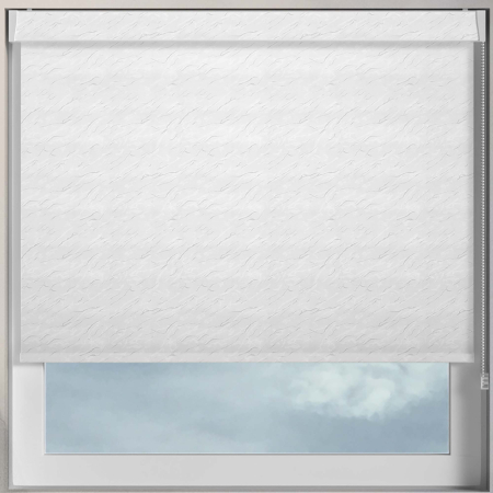 Negev White No Drill Blinds Frame