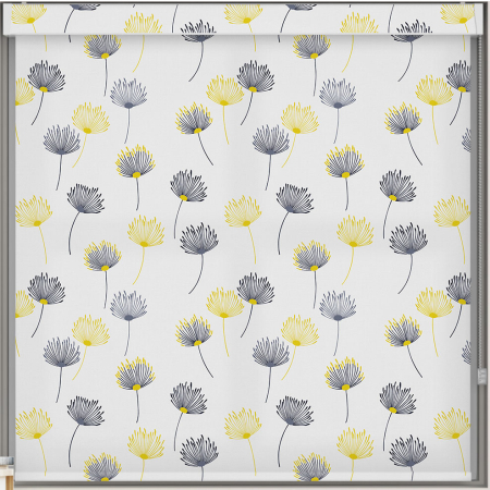 Odi Lemon No Drill Roller Blind Cropped Image