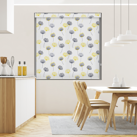 Odi Lemon Pelmet Roller Blind
