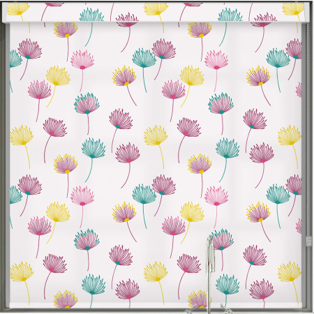 Odi Plum Pelmet Roller Blind Cropped Image