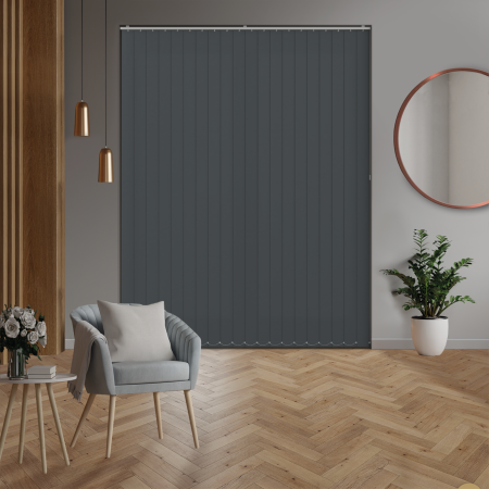 Origin Anthracite Vertical Blinds