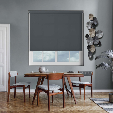 Origin Anthracite Cordless Roller Blinds
