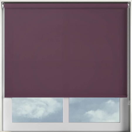 Origin Aubergine Roller Blinds Frame