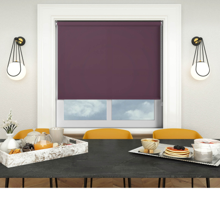 Origin Aubergine Roller Blinds