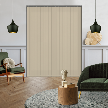 Origin Beige Vertical Blinds
