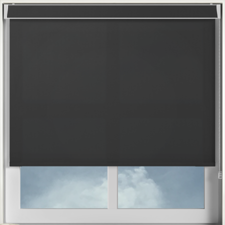 Origin Black Pelmet Roller Blinds Frame