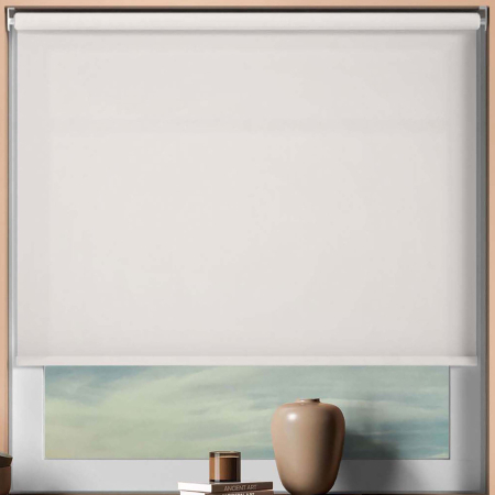 Origin Brilliant White Cordless Roller Blinds Frame