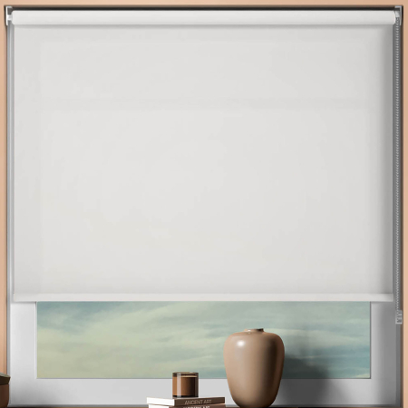 Origin Brilliant White Roller Blinds Frame