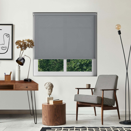 Origin Bullet Grey Cordless Roller Blinds