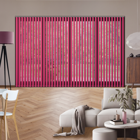Origin Candy Vertical Blinds Open