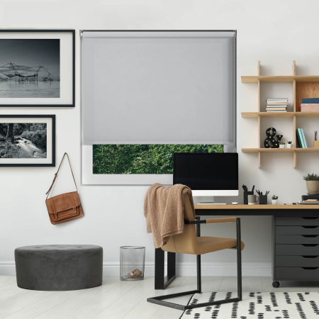 Origin Cloud Grey Roller Blinds