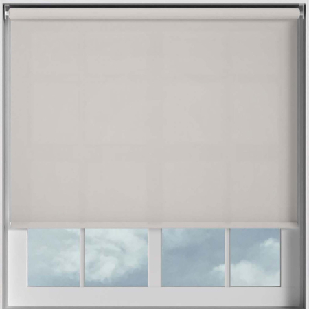 Origin Grey White Cordless Roller Blinds Frame