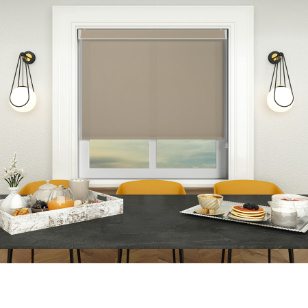 Origin Hessian Pelmet Roller Blinds
