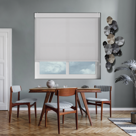 Origin Natural Grey Pelmet Roller Blinds