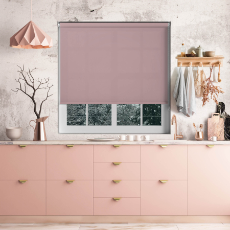 Origin Pastel Pink Roller Blinds