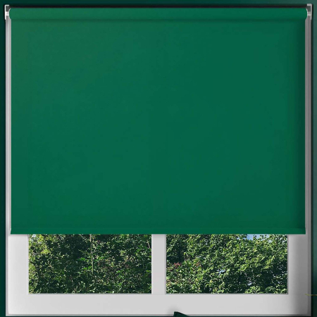 Origin Racing Green Cordless Roller Blinds Frame
