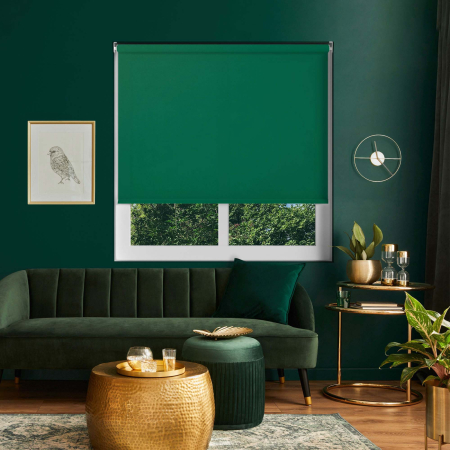Origin Racing Green Cordless Roller Blinds