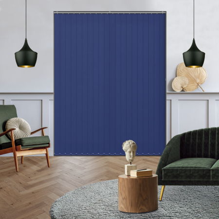 Origin Rich Blue Replacement Vertical Blind Slats
