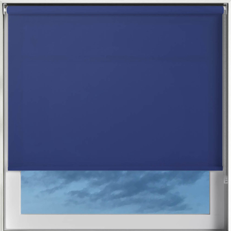 Origin Rich Blue Roller Blinds Frame