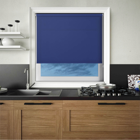 Origin Rich Blue Roller Blinds