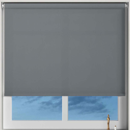 Origin Rock Grey Cordless Roller Blinds Frame