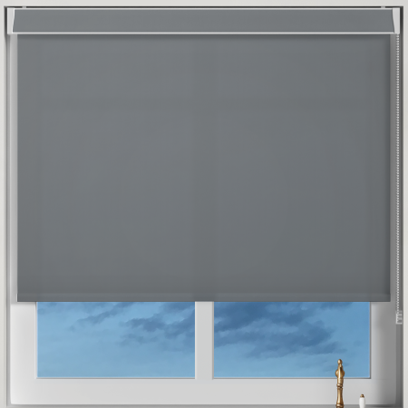 Origin Rock Grey Pelmet Roller Blinds Frame