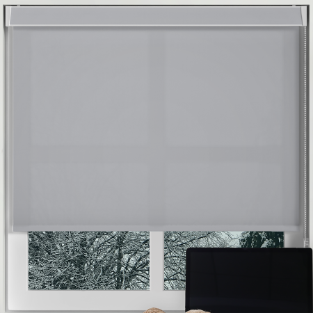 Origin Stratus Grey No Drill Blinds Frame