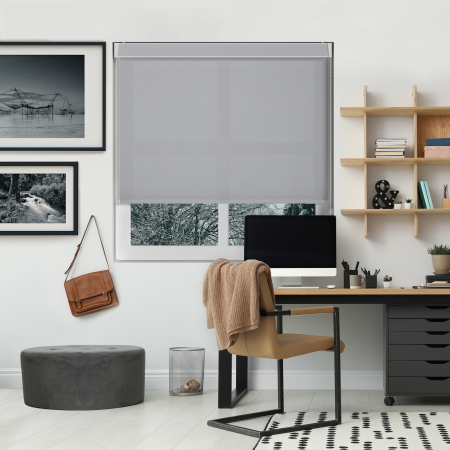 Origin Stratus Grey No Drill Blinds