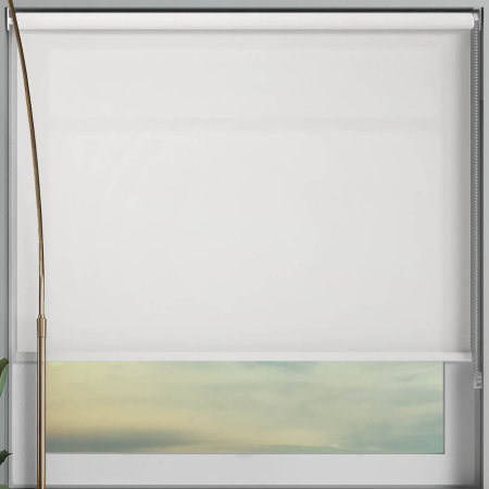 Origin White Roller Blinds Frame