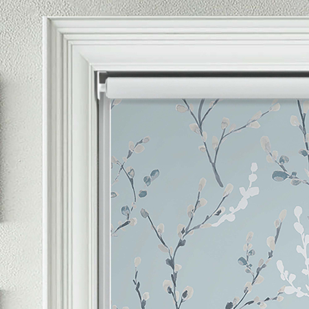 Osier Blue Cordless Roller Blinds Product Detail