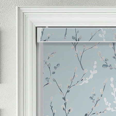 Osier Blue Pelmet Roller Blinds Product Detail