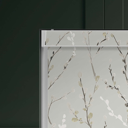 Osier Grey No Drill Blinds Product Detail