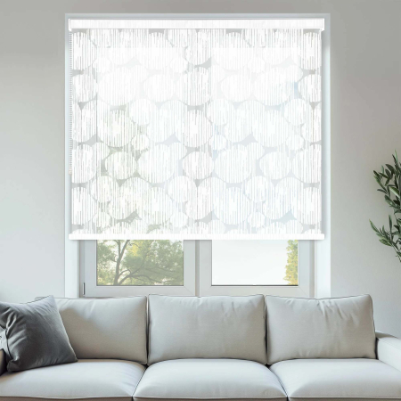 Pebble Frost No Drill Roller Blinds